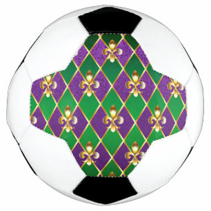 Jewellery Background Mardi Gras Football