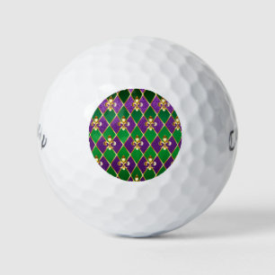 Jewellery Background Mardi Gras Golf Balls