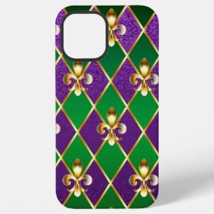 Jewellery Background Mardi Gras iPhone 12 Pro Max Case