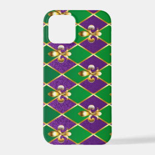 Jewellery Background Mardi Gras iPhone 12 Pro Case