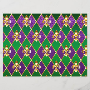 Jewellery Background Mardi Gras Programme