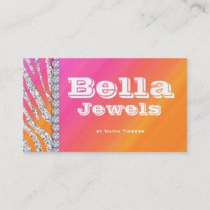 Jewellery Business Card Makeup Artist Cosmetology