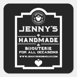 Jewellery Creator Square Sticker