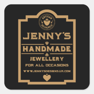 Jewellery Creator Square Sticker