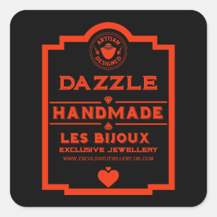 Jewellery Creator Square Sticker