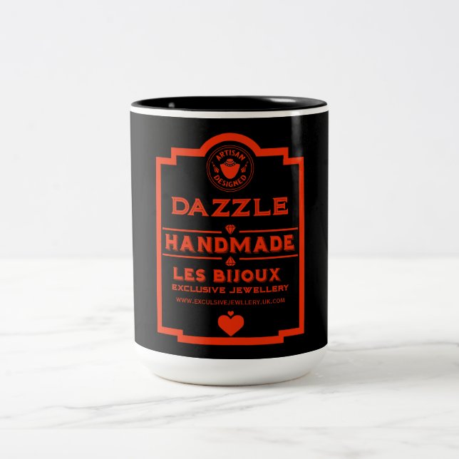 Jewellery Creator Two-Tone Coffee Mug (Center)