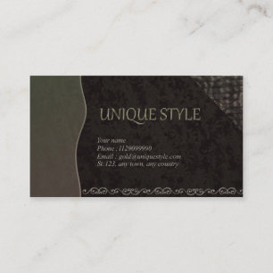Jewellery designer business card