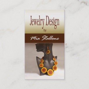 Jewellery Designer Custom Jeweller Business Card
