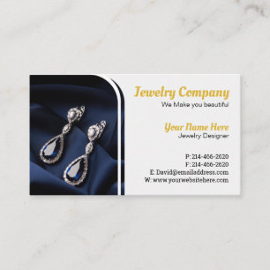 Jewellery Designer /Seller Business Card