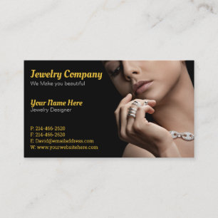 Jewellery Designer /Seller Business Card
