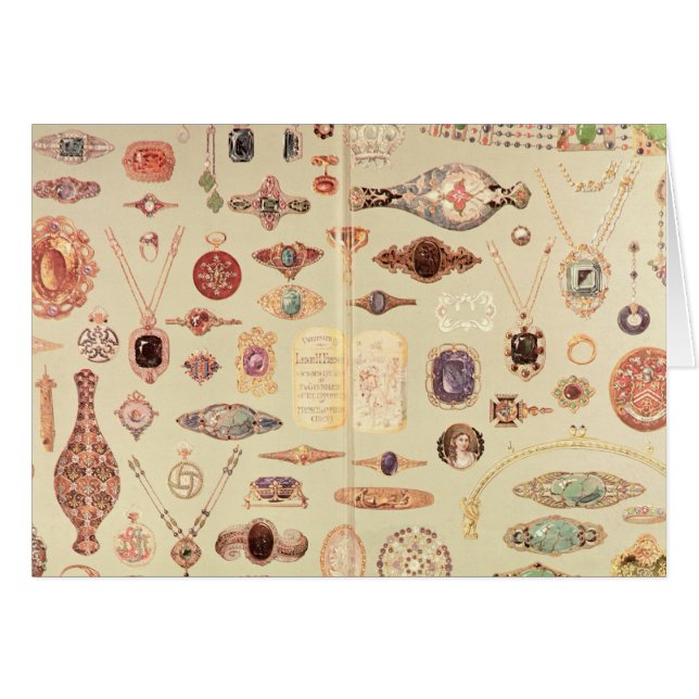 Jewellery from the 'Tiffany Catalogue', 1890 (Front Horizontal)