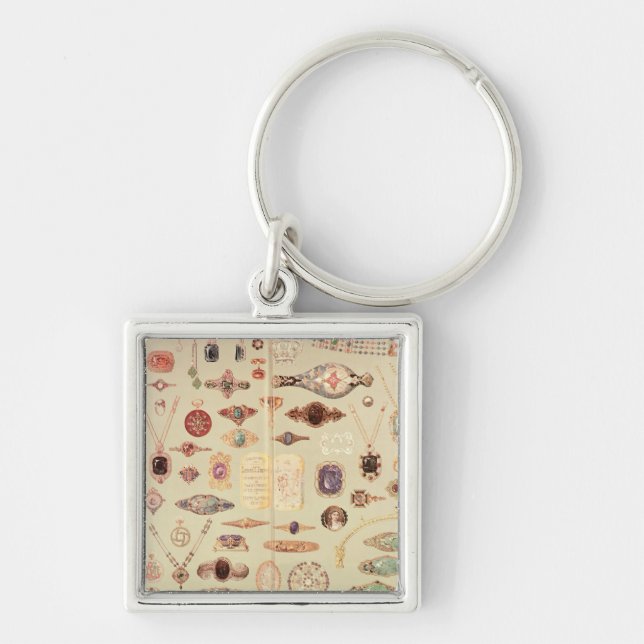 Jewellery from the 'Tiffany Catalogue', 1890 Key Ring (Front)