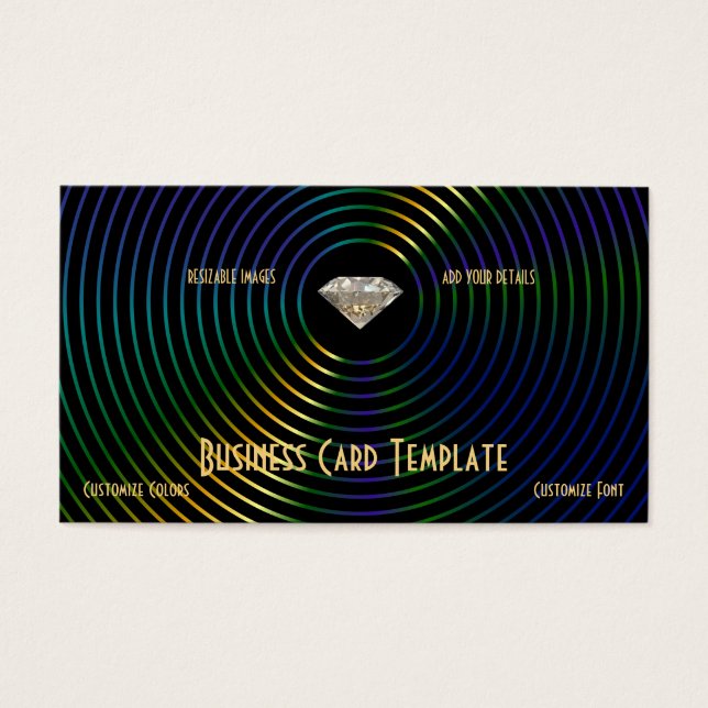 Jewellery Gem Logo Diamond (Front)