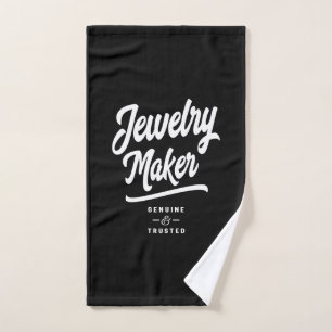 Jewellery Maker Job Title Gift Hand Towel