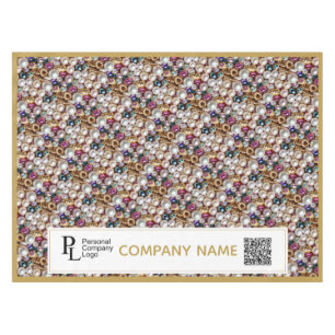 Jewellery Market Stall Promotional Craft Fair Gems Tablecloth