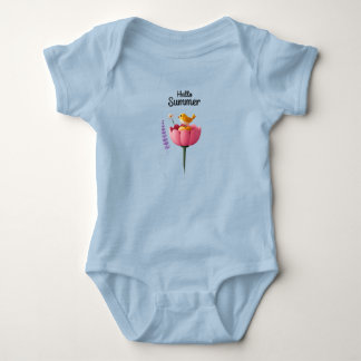 Jewellery not seen  baby bodysuit