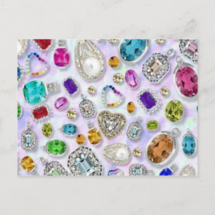Jewellery Postcard