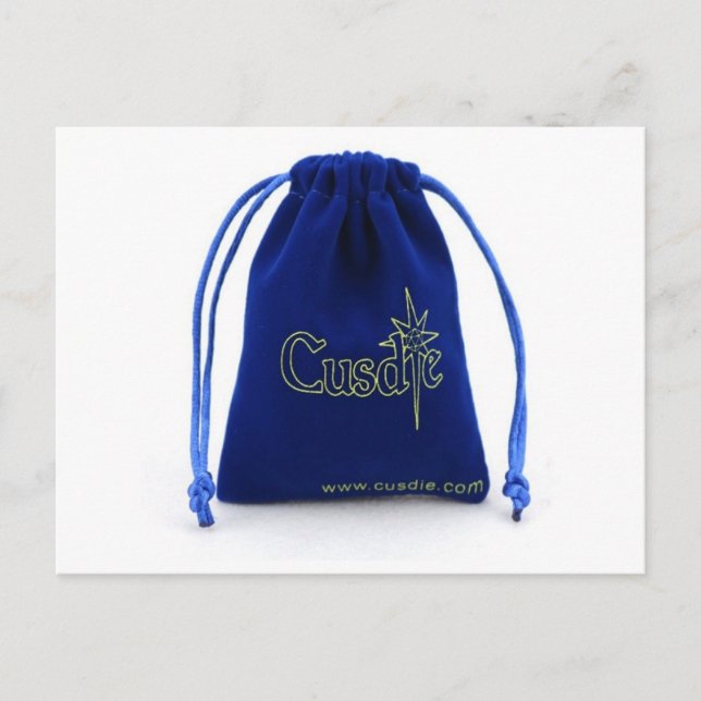 Jewellery Pouch, Coin Drawstring Bag Promotional B Postcard (Front)