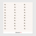 Jewellery Price Tags Blush Logo 30  Sticker