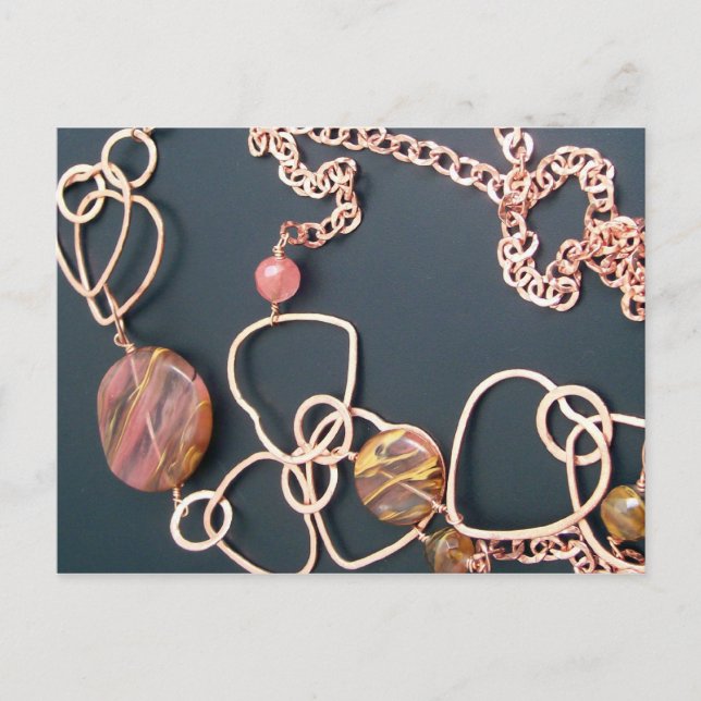 Jewellery Show Invitation Postcard (Front)