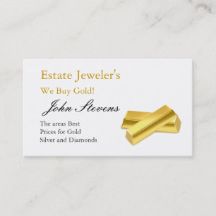 Jewellery Store Business Card