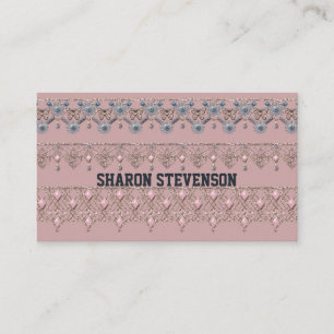 Jewellery store, elegant business card