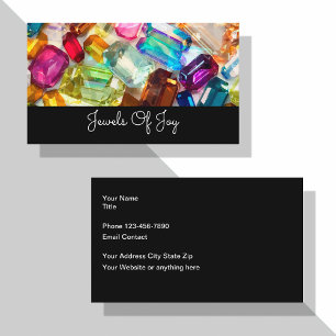 Jewellery Theme Business Card Design