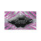Jewellery Zebra Business Card Sparkle SB Pink