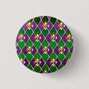 Jewelry Background Mardi Gras 3 Cm Round Badge