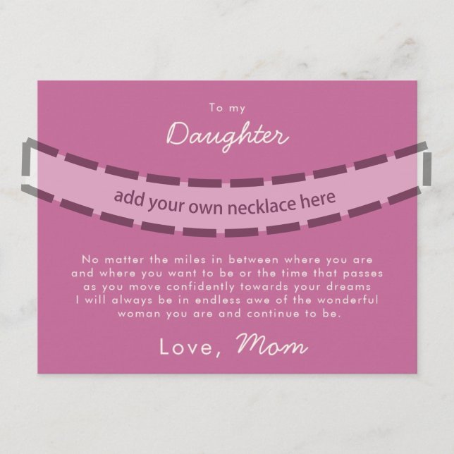 Jewelry Card to Daughter (Creator Uploaded)