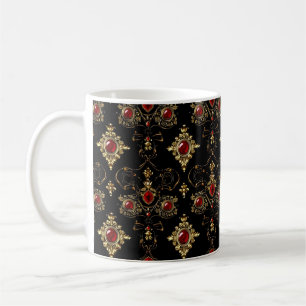 Jewels Elegant Pattern Coffee Mug