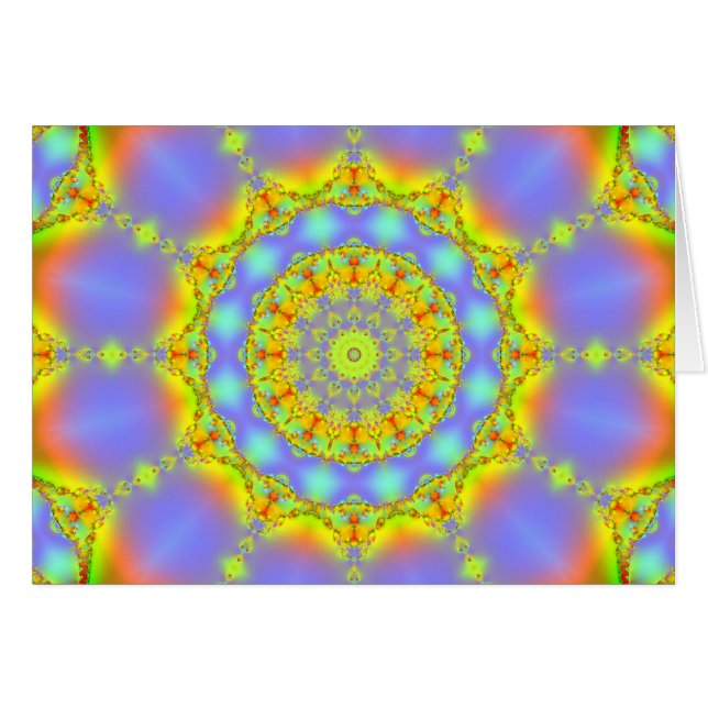 Jewels Fractal Kaleidoscope (Front Horizontal)