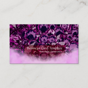 Jewels of Amethyst Gemstones Business Card