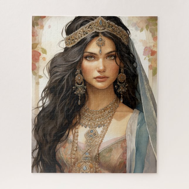 Jewels of India: Intricate Beauty Jigsaw Puzzle (Vertical)