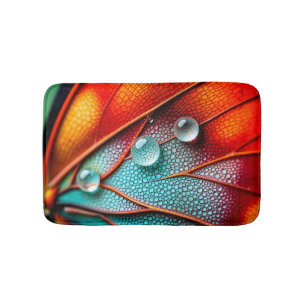 Jewels on a Fiery Wing Bath Mat