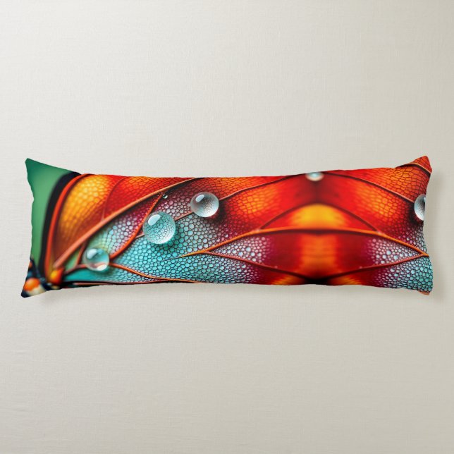 Jewels on a Fiery Wing Body Cushion (Front)