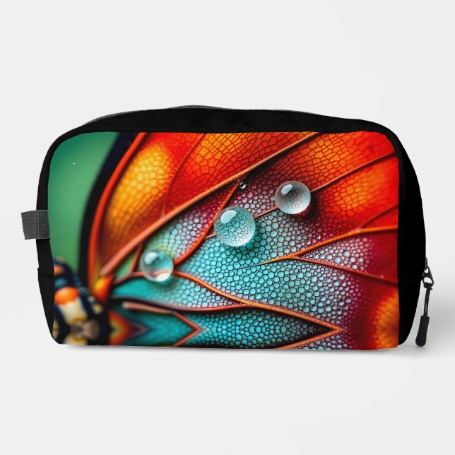 Jewels on a Fiery Wing Dopp Kit (Front)