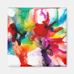 Jeweltone Prism - Watercolor Magnet