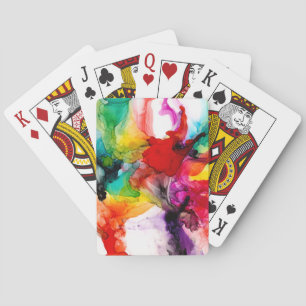 Jeweltone Prism - Watercolor Playing Cards