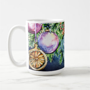 Jeweltone Tree Ornaments Coffee Mug