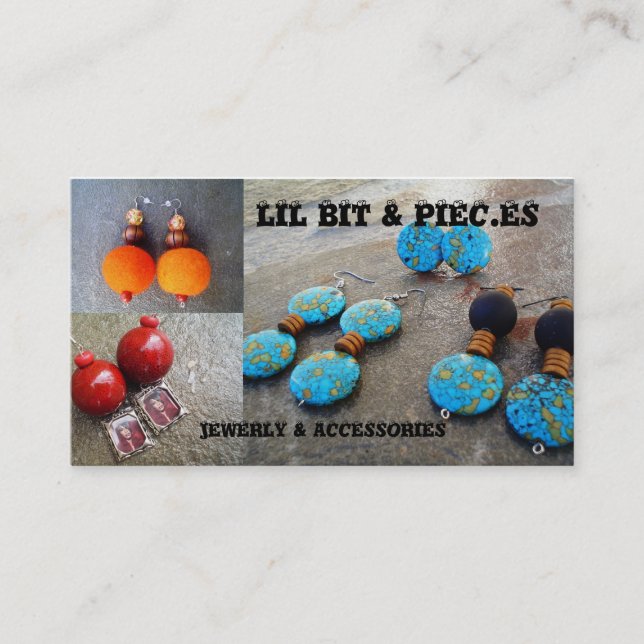 Jewerly and Accessories Business cards (Front)