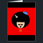 Jewfro<br><div class="desc">Greeting Card Vertical Template</div>