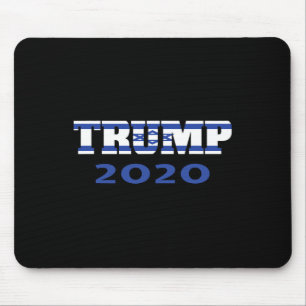 Jewish American Jew For Trump Supporter Israel Fla Mouse Mat