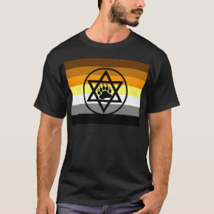 Jewish Bear Pride Flag T-Shirt