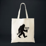 Jewish Bigfoot Hanukkah Chanukah Humour Hilarious  Tote Bag<br><div class="desc">Jewish Bigfoot Hanukkah Chanukah Humour Hilarious Menorah Dreidel</div>