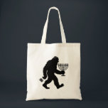 Jewish Bigfoot Hanukkah Chanukah Humour Hilarious Tote Bag<br><div class="desc">Jewish Bigfoot Hanukkah Chanukah Humour Hilarious Menorah Dreidel</div>