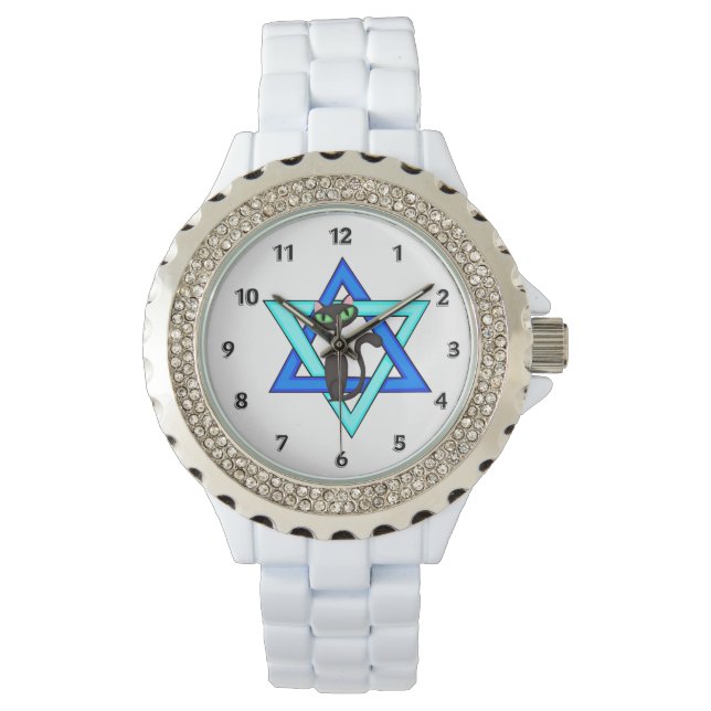 Jewish Cat Stars Watch (Front)