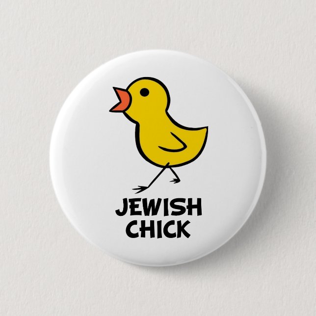 Jewish Chick Button (Front)