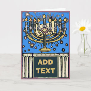 Jewish  Congratulations, add text Card