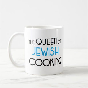 jewish cooking queen coffee mug